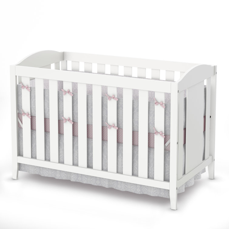 White Pine 3-in-1 Convertible Crib with Toddler Rail