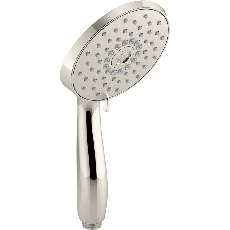 Vibrant Polished Nickel Multifunction Handheld Shower Head
