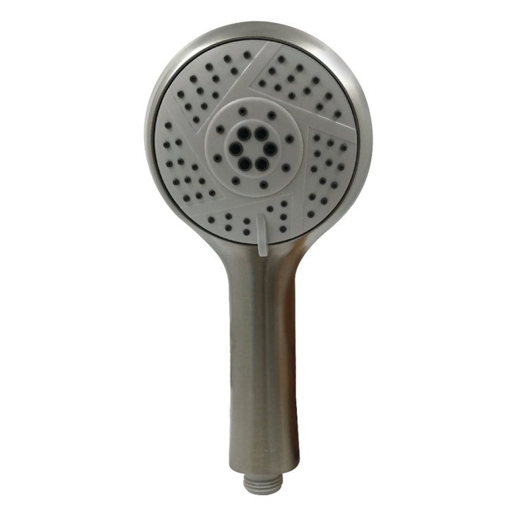 Nickel 5-Function Handheld Pulse Jet Shower Head