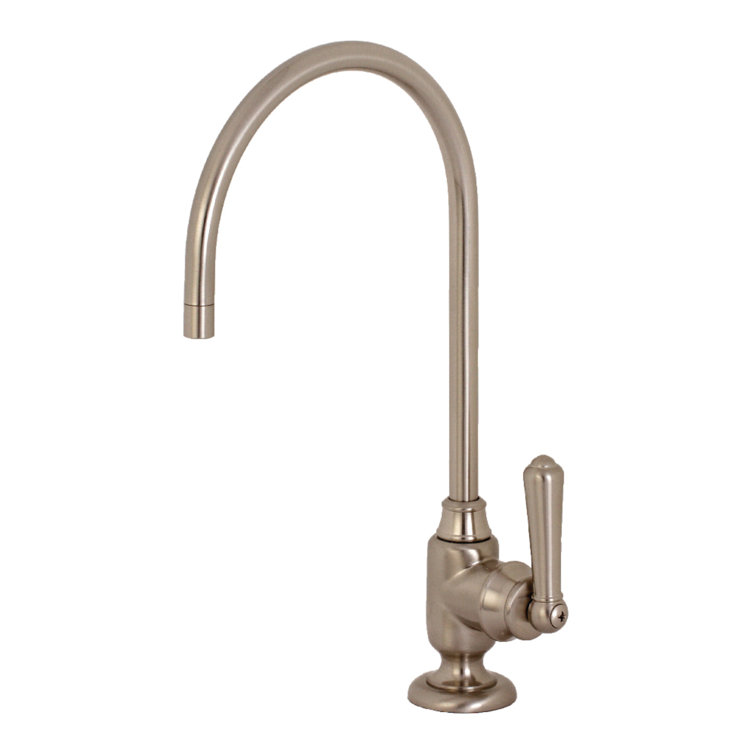 Brushed Nickel Single-Handle Water Filtration Faucet