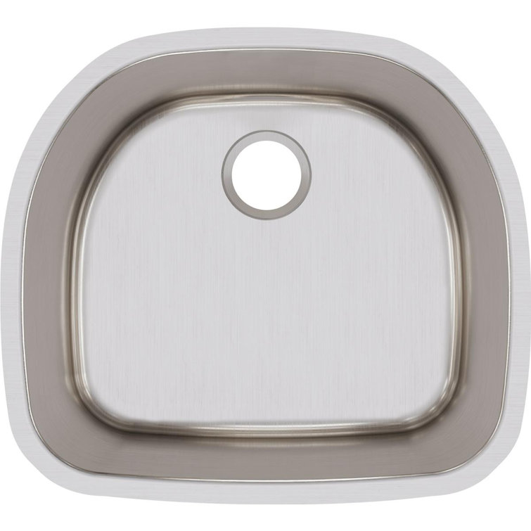 Elkay 24" Single Bowl Stainless Steel Undermount Sink