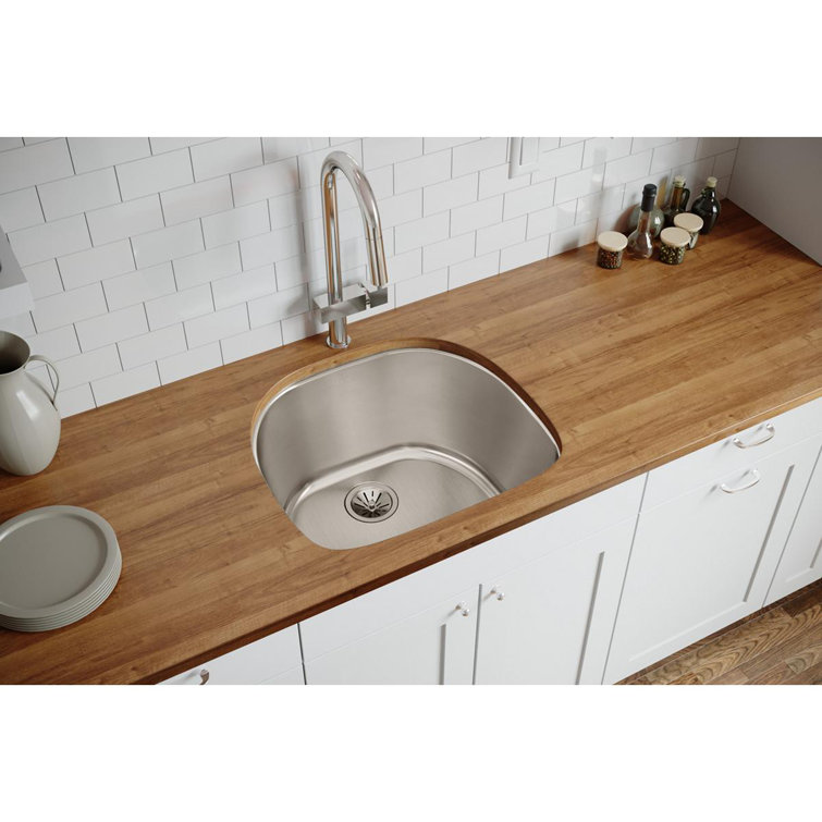 Elkay 24" Single Bowl Stainless Steel Undermount Sink