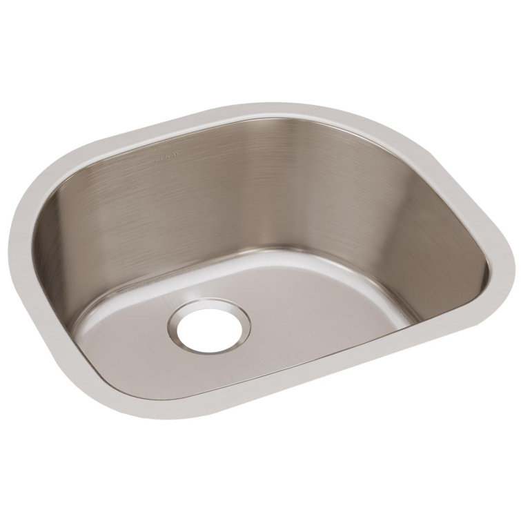 Elkay 24" Single Bowl Stainless Steel Undermount Sink