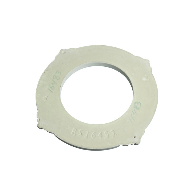 White Ornate Polyurethane Recessed Ceiling Medallion 6" ID x 10" OD