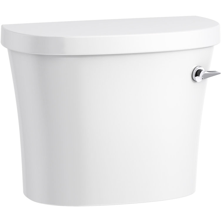 Kingston White Single Flush Toilet Tank