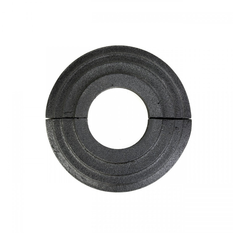 Black Powder Coated Aluminum Radiator Flange Ring Plate