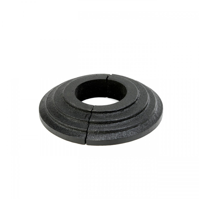 Black Powder Coated Aluminum Radiator Flange Ring Plate