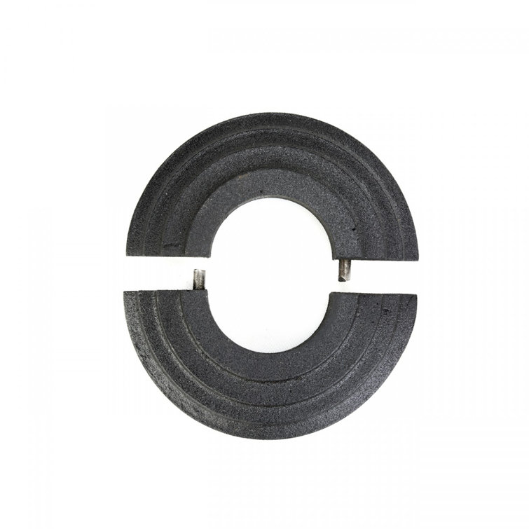 Black Powder Coated Aluminum Radiator Flange Ring Plate