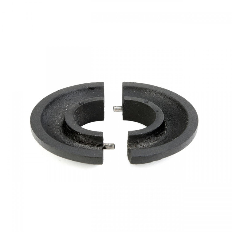 Black Powder Coated Aluminum Radiator Flange Ring Plate