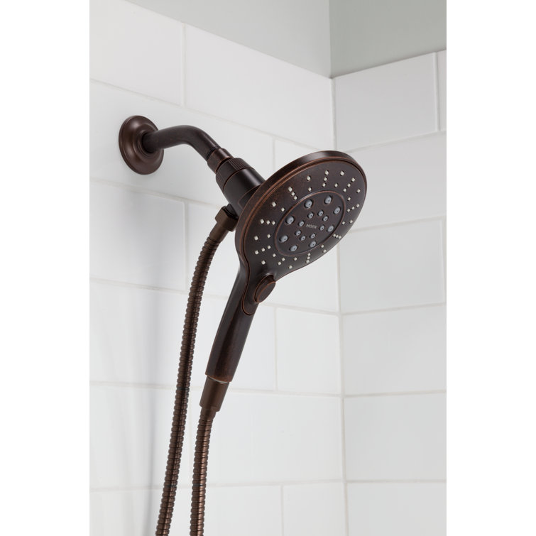 Oil Rubbed Bronze Multi-Function Handheld Shower Head with Magnetic Docking