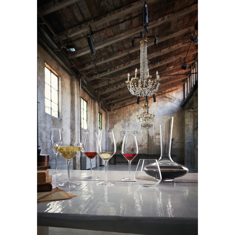 Luigi Bormioli Atelier Clear Glass Sauvignon Wine Glasses Set of 6