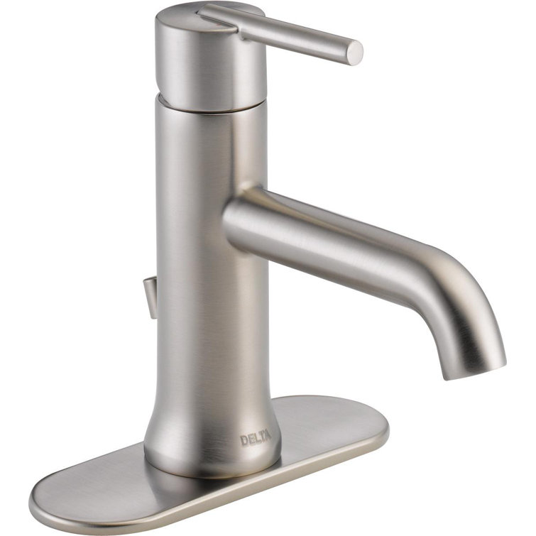 Stainless Steel Single Handle Bathroom Faucet