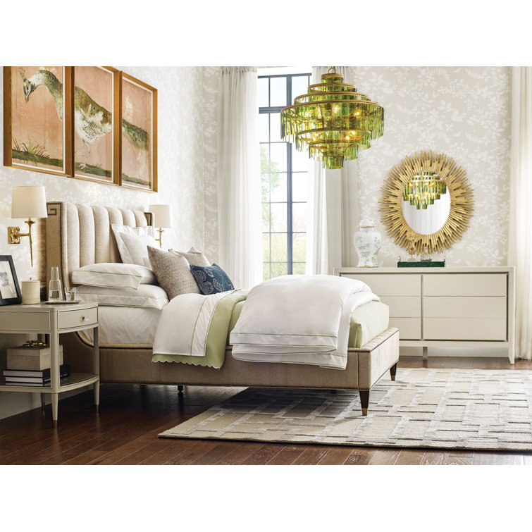 Twin White Cotton Percale Fitted Sheet Set