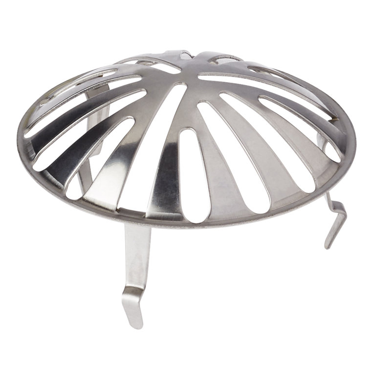 Chrome Snap-In 1-7/8" Urinal Strainer