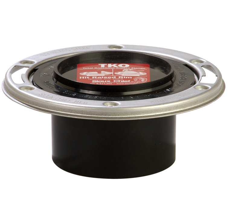 Sioux Chief ABS Closet Flange with Stainless Steel Swivel Ring