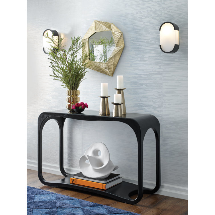 Bryce Minimalist Chrome Wall Sconce with Frosted Glass