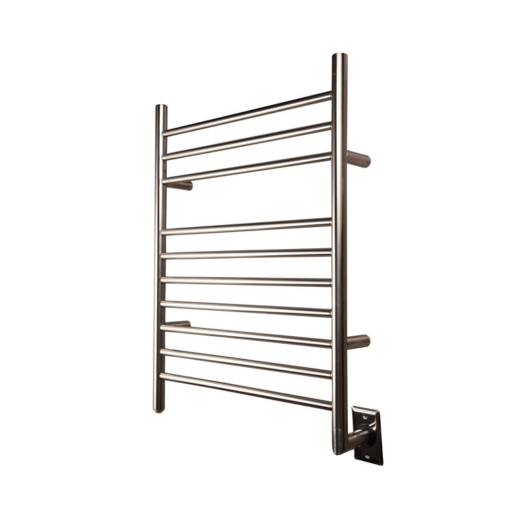 Brushed Polish Wall Mounted Stainless Steel Towel Warmer