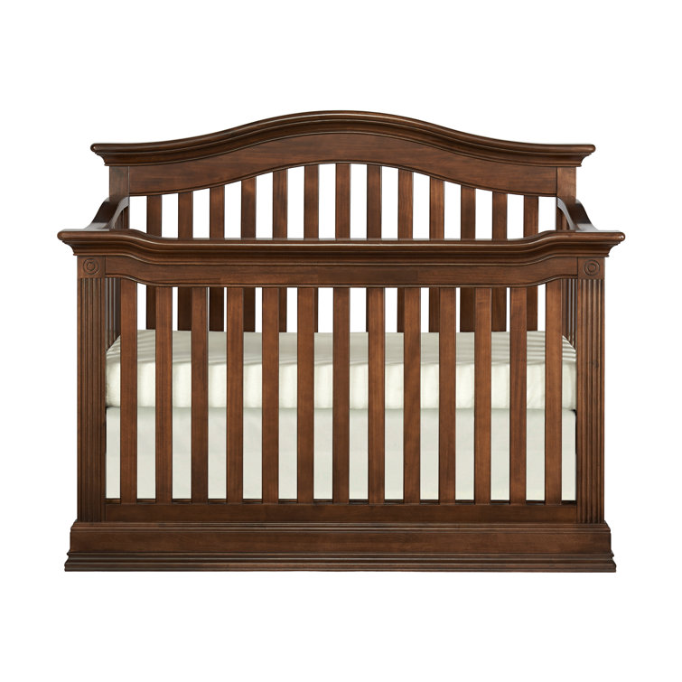 Montana Brown Sugar Solid Wood 4-in-1 Convertible Crib