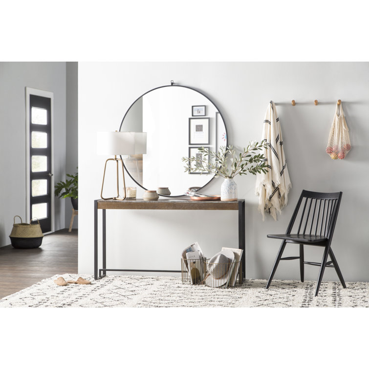 Marduk 25.5" White Linen Shade Tripod Table Lamp