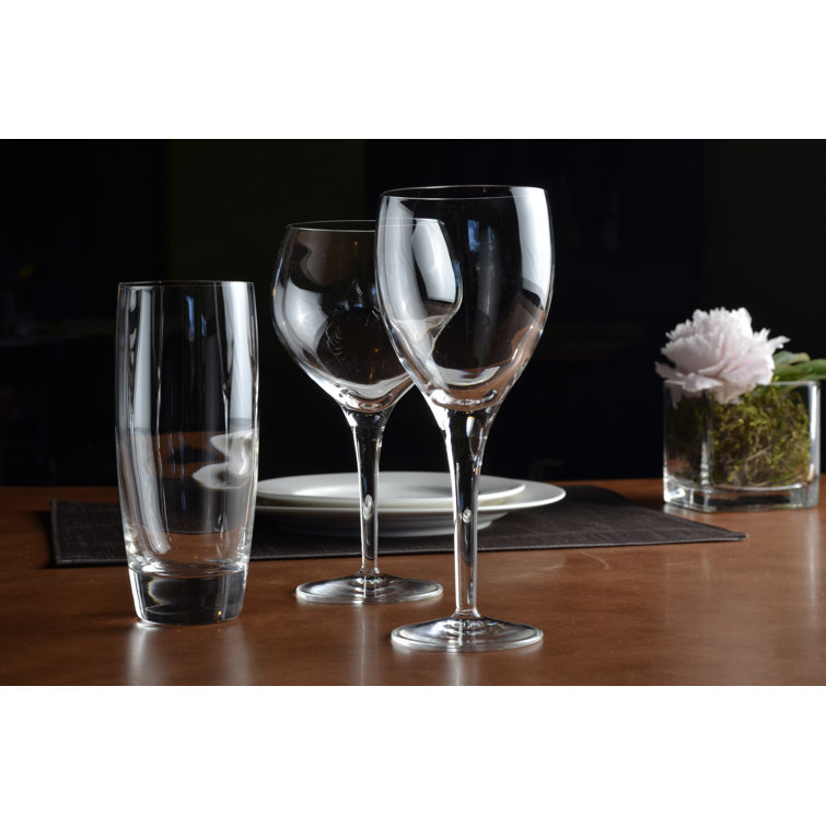 Luigi Bormioli Michelangelo 20oz Clear Beverage Glasses Set of 4