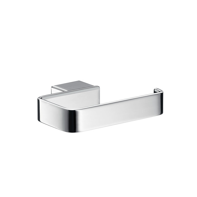 Polished Chrome Brass Wall Mounted Toilet Paper Holder