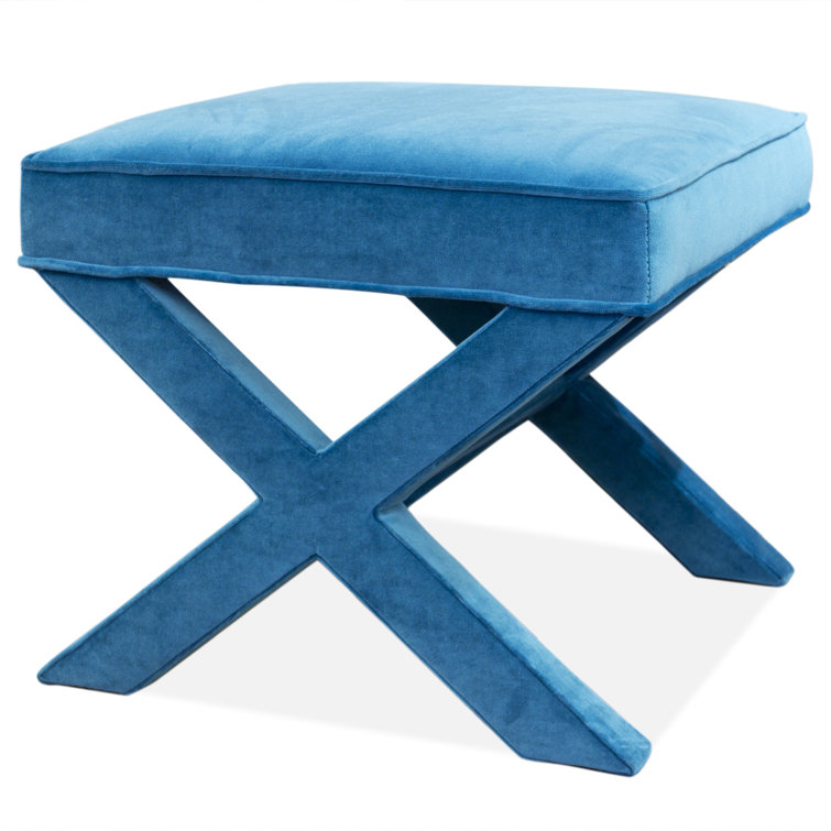 Handcrafted Venice Peacock X Bench Accent Piece