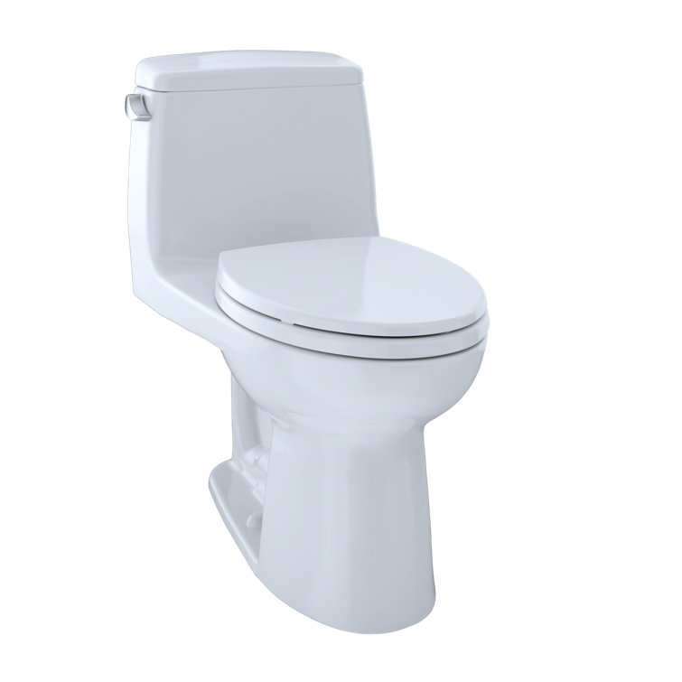 Elegant Bone One-Piece Elongated High-Efficiency Toilet