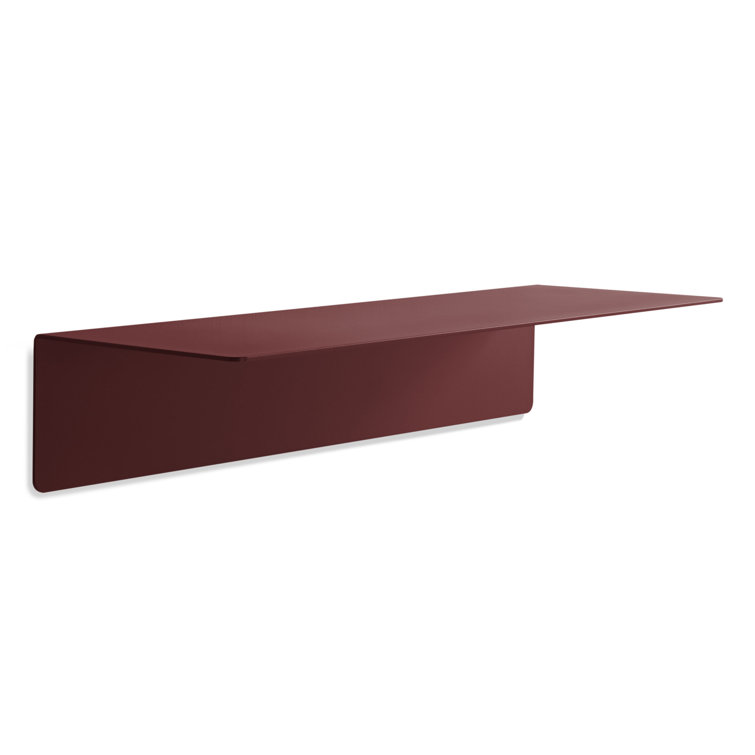 Putty Metal Floating Shelf, 24" Wide