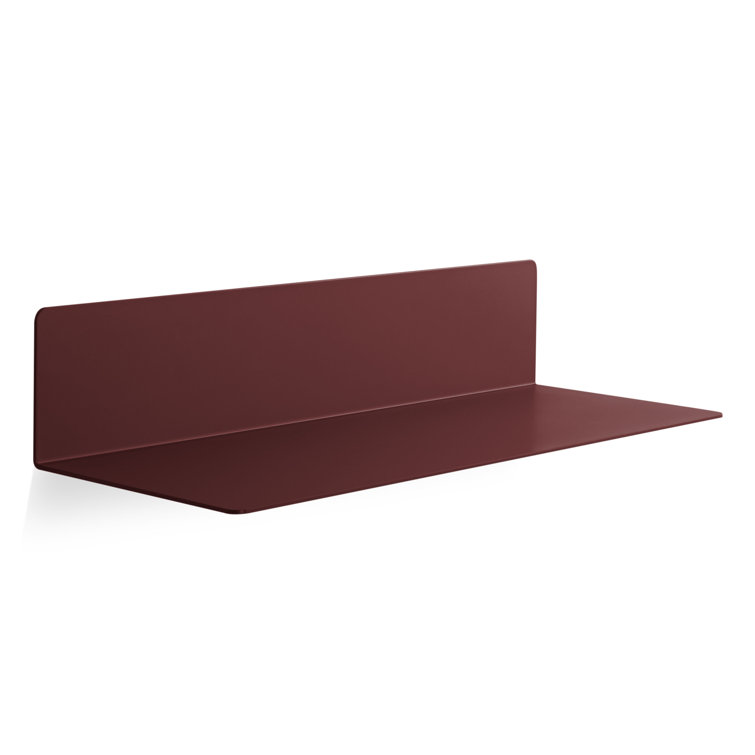 Putty Metal Floating Shelf, 24" Wide