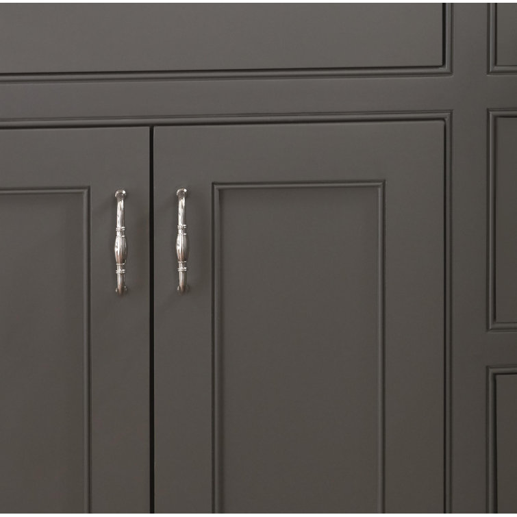 Polished Nickel 5-1/16 Inch Traditional Bar Pull