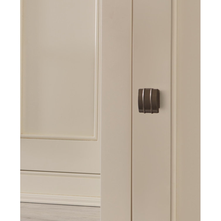 Satin Nickel Modern Rectangle Cabinet Knob