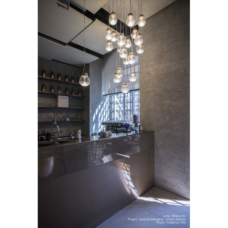 Empatia Small 11W Dimmable LED Glass Pendant Light