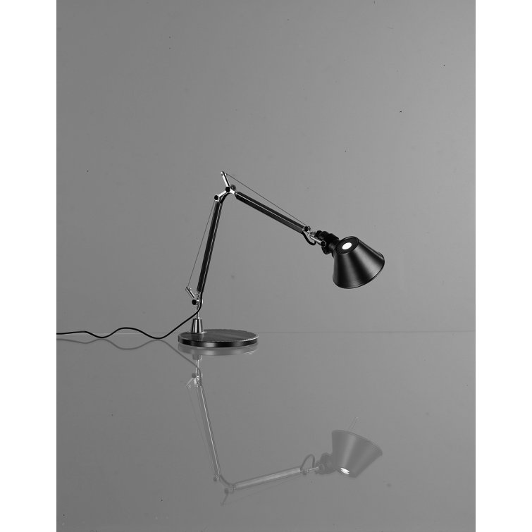 White Adjustable Mini Clip-on Table Lamp