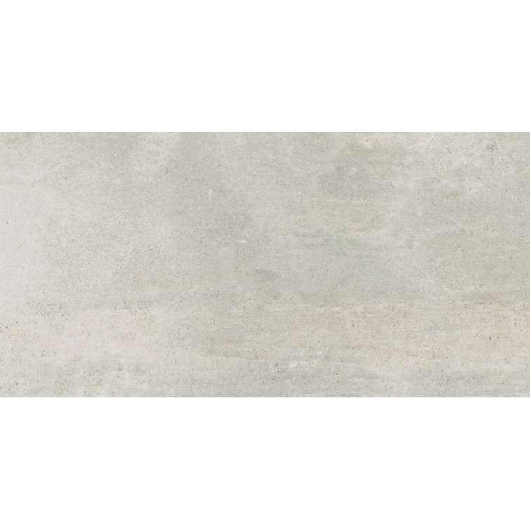 Simply Modern 12" x 24" Honed Creme Porcelain Tile