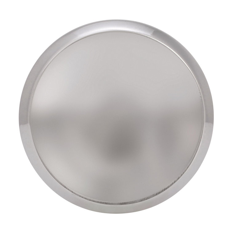 Allison Round Polished Chrome Cabinet Knob with Mounting Hardware