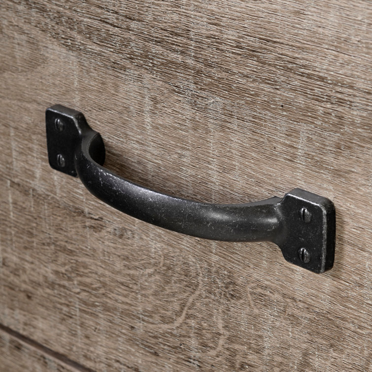 Weathered Oak Country Cottage 1-Drawer Nightstand