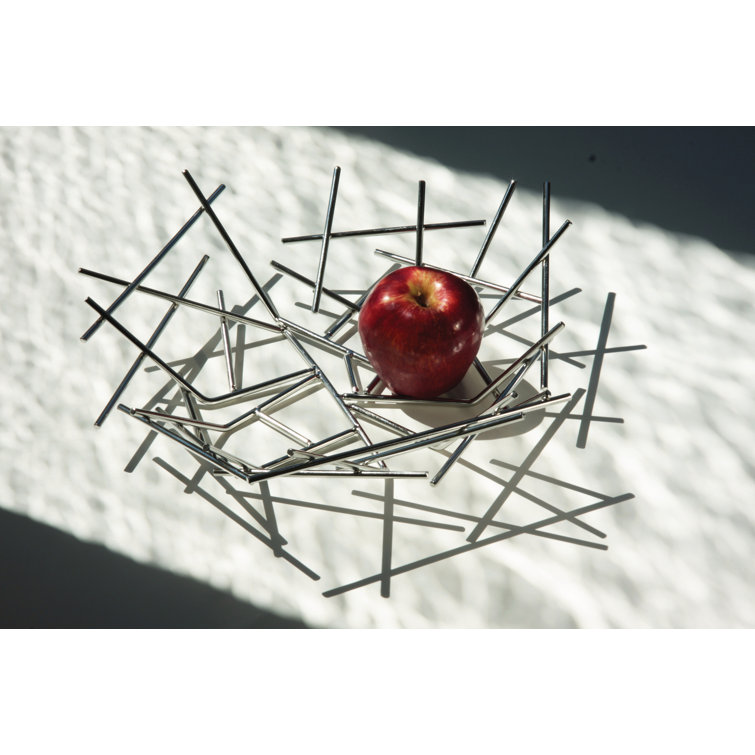 Fratelli Campana Hand-Welded Stainless Steel Chaos Basket