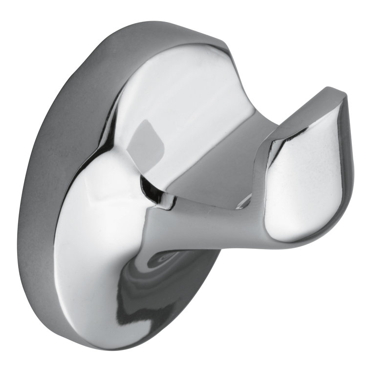 Aspen Chrome Modern Wall Mounted Robe Hook