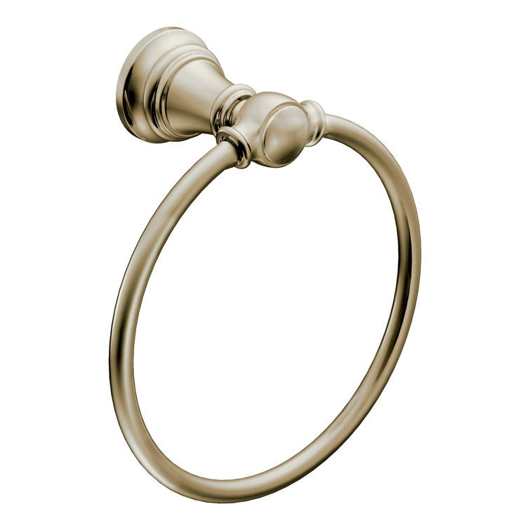 Polished Nickel Traditional Wall Mounted Towel Ring