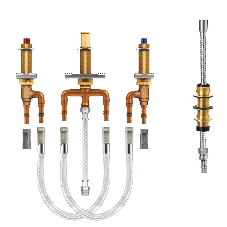 Moen M-PACT 1/2" PEX Roman Tub Rough-In Valve with Diverter