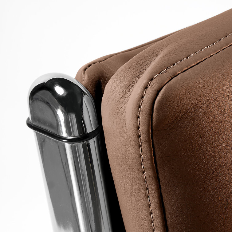 Saddle Tan High Back Leather Executive Swivel Chair
