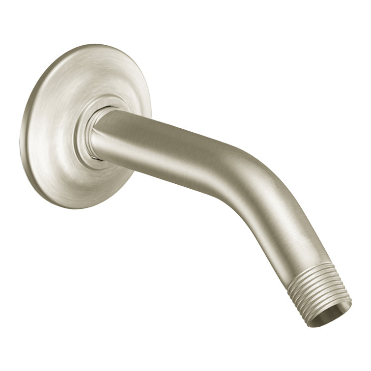Brushed Nickel 8" Wall Mounted Shower Arm
