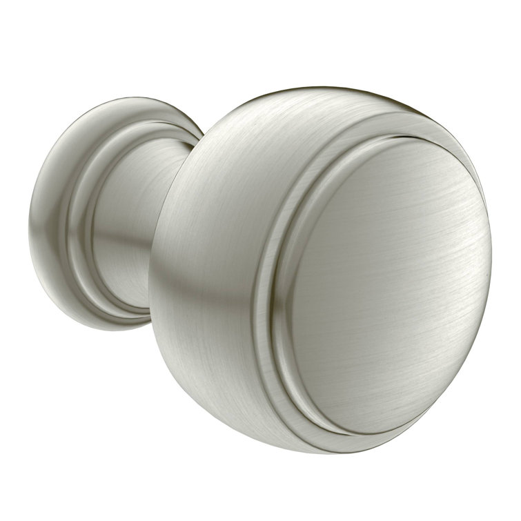 Weymouth Brushed Nickel Round Mushroom Knob
