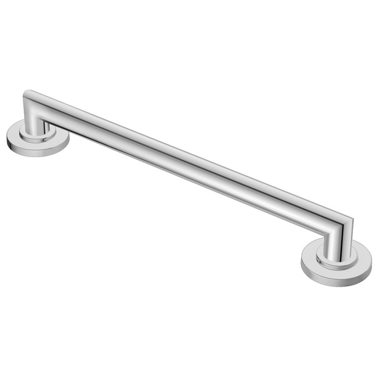 Modern Matte Black Stainless Steel Wall Mount Grab Bar
