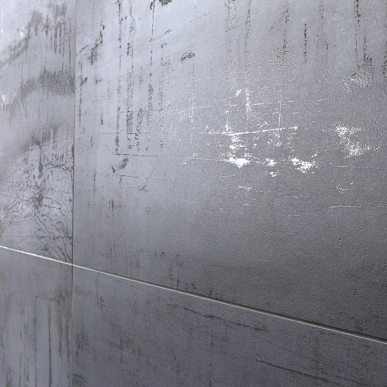 Large Format Light Gray Matte Porcelain Square Tile