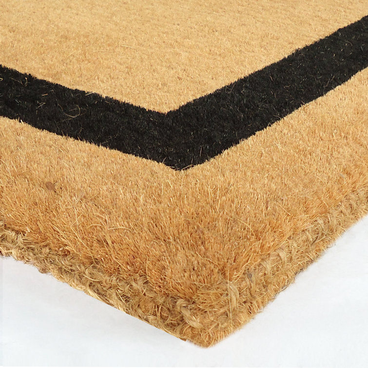 Personalized Elegant Entryway Coir Outdoor Doormat 24" x 57"