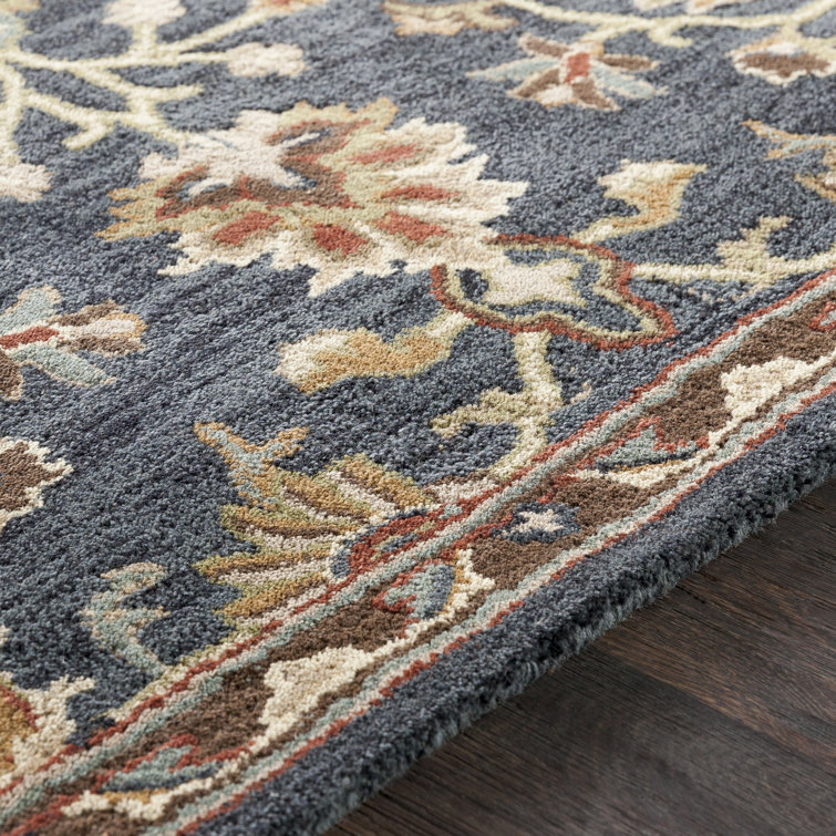 Damaris Handmade Tufted Wool Rectangular Area Rug