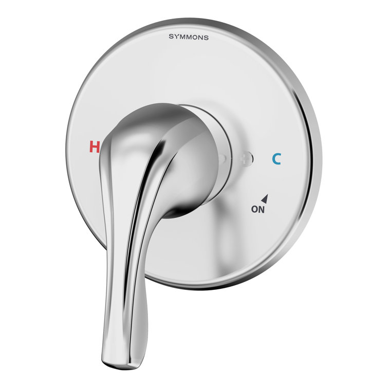 Polished Chrome Wall Mounted Shower Valve Trim Kit