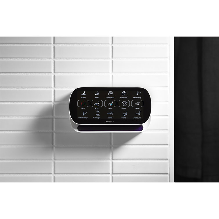 Elongated High-Efficiency Intelligent Toilet with Dual Flush and Heated Seat