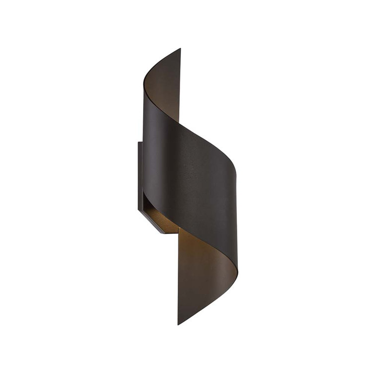 Helix 17" Bronze LED Outdoor Wall Light